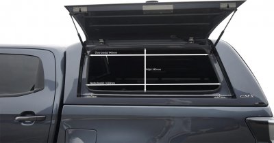Flakkåpa Alpha CMX till Isuzu D-Max från 2021-