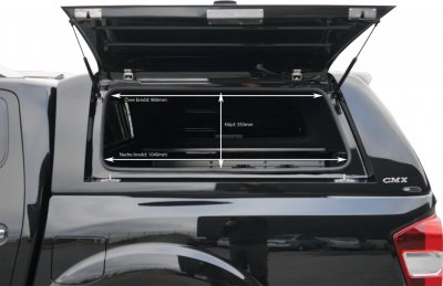 Flakkåpa Alpha CMX till Renault Alaskan från 2017-2021