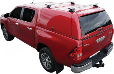 Flakkåpa Alpha CMX Toyota Hilux (Dubbelhytt) från 2016-2021