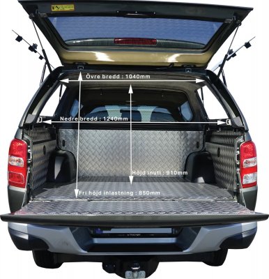 Flakkåpa Alpha GSX till Fiat Fullback från 2016-2019