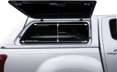 Flakkåpa Alpha GSX till Isuzu D-Max från 2012-2020