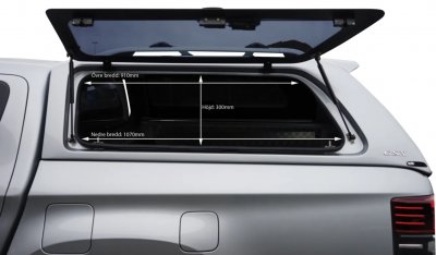 Flakkåpa Alpha GSX till Mitsubishi L200 från 2020-