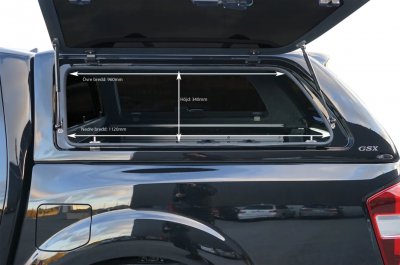Flakkåpa Alpha GSX till Renault Alaskan från 2017-2021