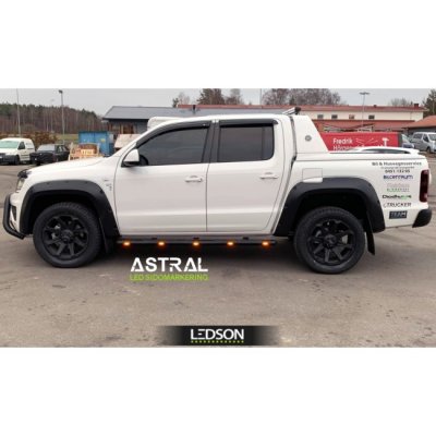 Astral LED-positionsljus | Easy Fit | E-märkt, Plan-/rörmontage | 12-24V