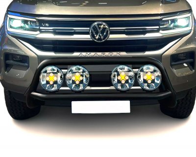 Låg Frontbåge Volkswagen Amarok 2023- | Svart Pulverlack