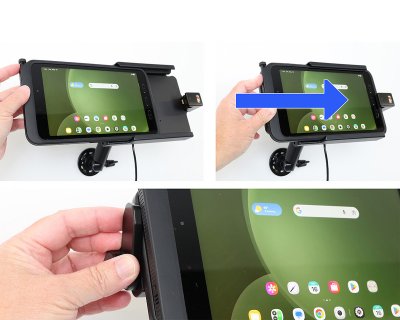Hållare till Samsung Galaxy Tab Active 5 - Med fjäderlås