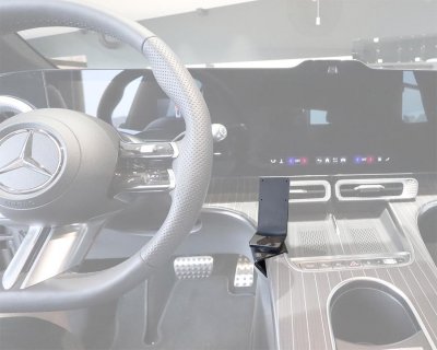 Monteringsfäste (Basdel) för mobilhållare till Mercedes-Benz GLC EQ från 2026-