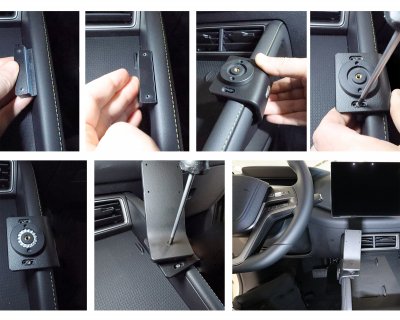 Monteringsfäste (Basdel) för mobilhållare till Byd Atto 2 från 2025-