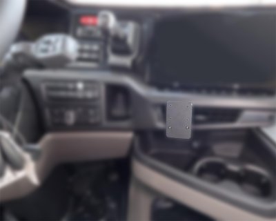 Mobilhållare till Scania L-Serie från 2024- | För montering under mittskärmen