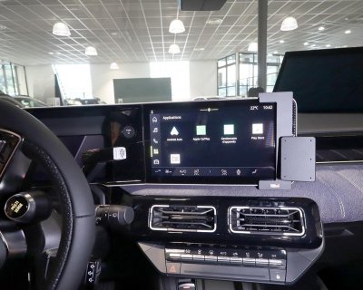 Monteringsfäste (Basdel) för mobilhållare till Renault 4 E-Tech från 2025-