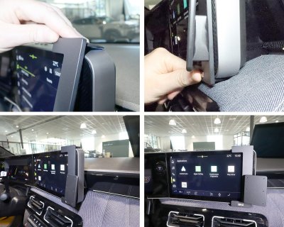 Monteringsfäste (Basdel) för mobilhållare till Nissan Micra från 2025-