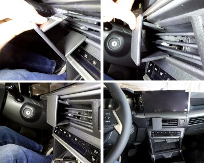 Monteringsfäste (Basdel) Opel Frontera från 2025- | Köp till Mobilhållare med MagSafe