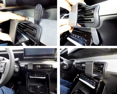 Monteringsfäste (Basdel) Citroen C3 från 2024- | Köp till Mobilhållare med MagSafe