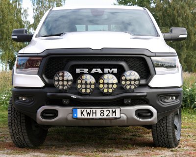 Extraljusfäste för 4 extraljus till Dodge RAM 1500 Rebel från 2019-2024 | Qpax