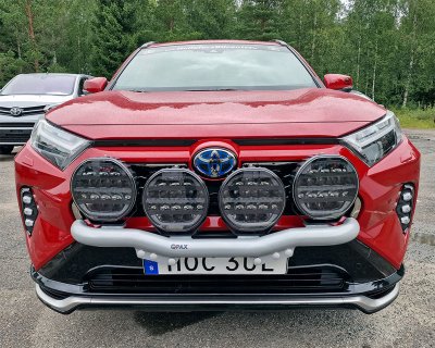 Extraljusfäste för 4 extraljus till Toyota RAV4 från 2019-2025 | Qpax