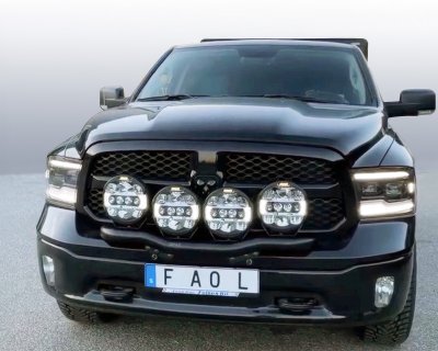 Extraljusfäste för 4 extraljus till Dodge RAM 1500 Classic från 2019-2024 | Qpax