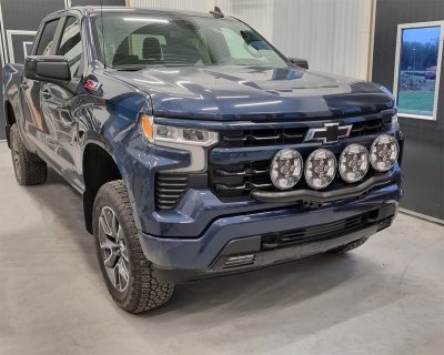 Extraljusfäste för 4 extraljus till Chevrolet Silverado från 2023- | Qpax