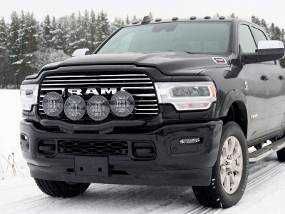 Extraljusfäste för 4 extraljus till Dodge RAM 2500 från 2019- | Qpax