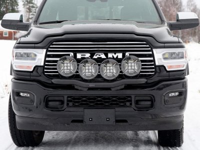 Extraljusfäste för 4 extraljus till Dodge RAM 2500 från 2019- | Qpax