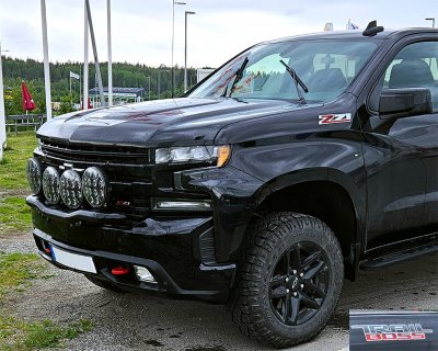 Extraljusfäste för 4 extraljus till Chevrolet Silverado från 2019-2022 | Qpax