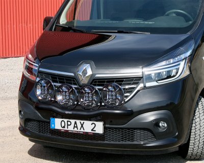 Extraljusfäste för 4 extraljus till Renault Trafic från 2019-2022 | Qpax