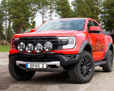 Extraljusfäste för 4 extraljus Ford Ranger Raptor från 2022 | Qpax