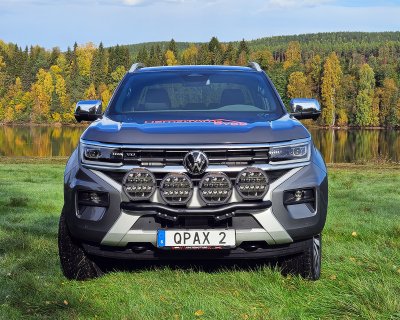 Extraljusfäste för 4 extraljus till Volkswagen Amarok från 2023- | Qpax