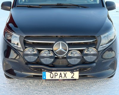Extraljusfäste för 4 extraljus till Mercedes-Benz Vito från 2024- | Qpax