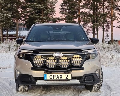 Extraljusfäste för 4 extraljus till Subaru Forester från 2025- | Qpax