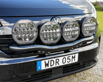 Extraljusfäste för 4 extraljus till Volkswagen Caravelle T7 från 2024- | Qpax