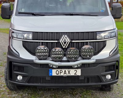 Extraljusfäste för 4 extraljus till Renault Master från 2024- | Qpax