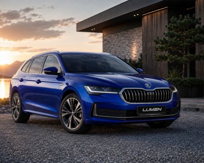 Ledrampspaket till Skoda Superb från 2024- | Lumen Helios CS20 Slim