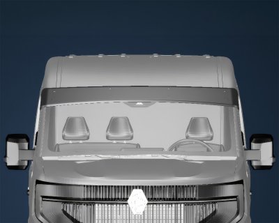 Solskydd till Nissan Interstar från 2024- – Minskar solbländning