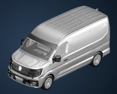 Solskydd till Renault Master från 2024- – Minskar solbländning