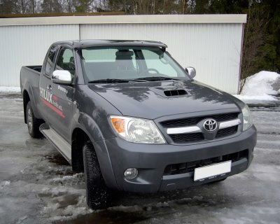 Solskydd till Toyota Hilux från 2006-2016 – Minskar solbländning