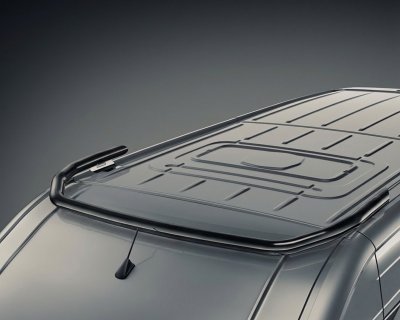 Främre Takbåge till MAN TGE från 2016- - Ljusbåge i rostfritt stål (70 mm) | Svart