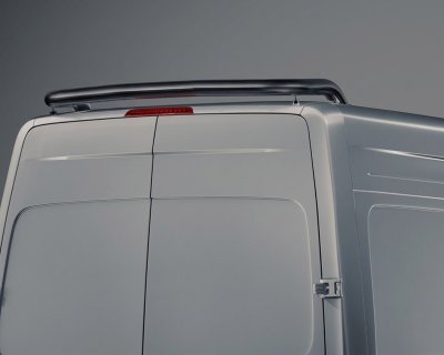Bakre Takbåge till Mercedes-Benz Sprinter från 2018- - Ljusbåge i rostfritt stål (70 mm) | Svart