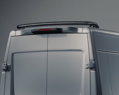 Bakre Takbåge till Iveco Daily H2 från 2014- - Ljusbåge i rostfritt stål (70 mm) | Svart