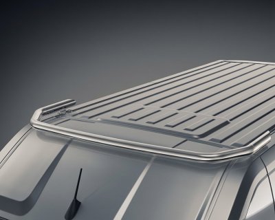 Främre Takbåge till Opel Movano från 2022- - Ljusbåge i rostfritt stål (70 mm) | Polerad