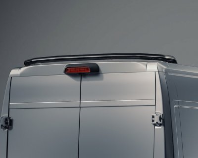 Bakre Takbåge till Citroen Jumper från 2006- - Ljusbåge i rostfritt stål (70 mm) | Svartlackerad