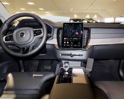 Mobilhållare Volvo XC60 2026- | För montering till höger om mittkonsolen