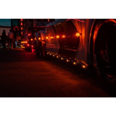 Astral LED-positionsljus | Easy Fit | E-märkt, Plan-/rörmontage | 12-24V