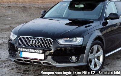Extraljusfäste inkl. ledramp till Audi A4 Allroad 2008-2015