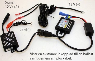 Avstörare 9-16V för xenonkonvertering