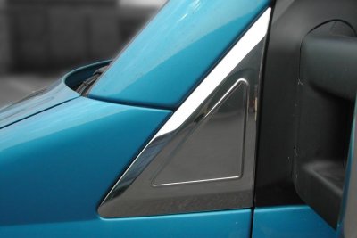 Backspegelhörn i Rostfritt stål till Volkswagen Crafter 2006-2016