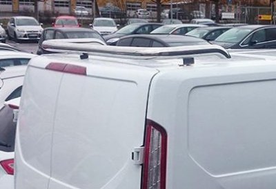 Bakre Takbåge i Rostfritt stål till Ford Transit Custom 2013-
