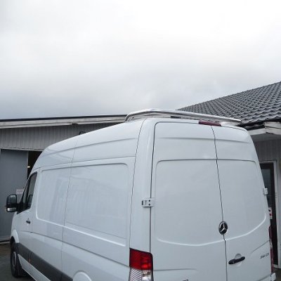 Bakre takbåge i Rostfritt stål till Mercedes-Benz Sprinter H2 2006-