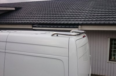 Bakre takbåge i Rostfritt stål till Mercedes-Benz Sprinter H2 2006-