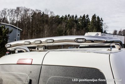 Bakre takbåge i Rostfritt stål till Volkswagen Caddy från 2010-2015