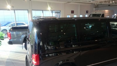 Bakre takbåge i Rostfritt stål till VW Transporter T5 2003- & 2010-2015